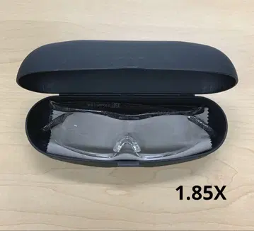 미사용 새상품 하즈키 루페 라지 1.85X 블랙 그레이