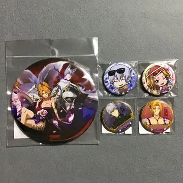 BLEACH 이치마루 긴 마츠모토 란기쿠 캔뱃지 5종 세트