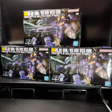 미개봉 새상품 HGUC 1/144 돔/릭 돔 총 3개 세트
