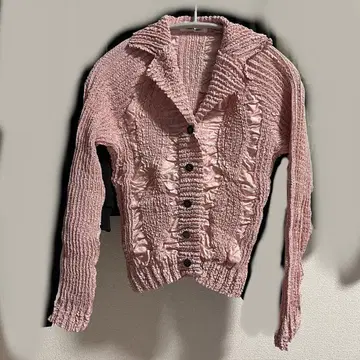 PEPLUM YOSHIKI HISHIMURA 플리츠 가디건