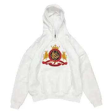 CREST LOGO HOODIE WHITE XL King Gnu 굿즈