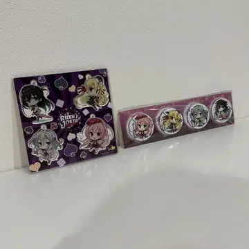 RIDDLE JOKER 예약 특전 캔 배치 아크릴 키링 세트