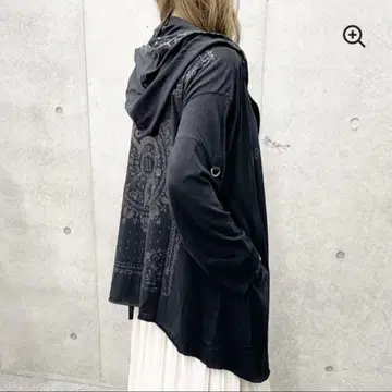 HYDE ROENTGEN 2021 HOODIE 후드티 블랙