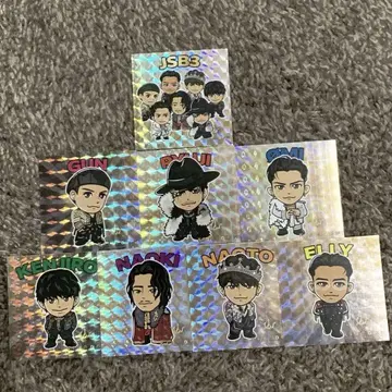 3대째 회장에서만 판매되는 스티커 전종 세트