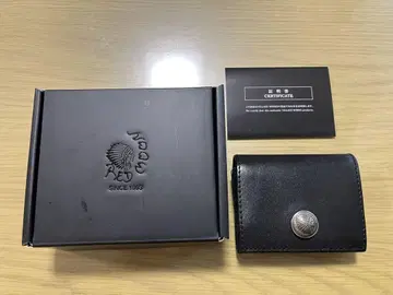 레드 문 3단 폴더형 지갑