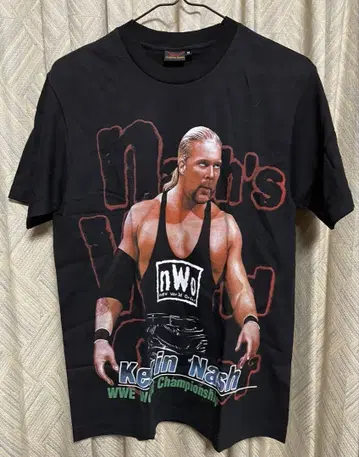 초레어 Kevin Nash nWo 티셔츠 WWE 케빈 내쉬 프로레슬링