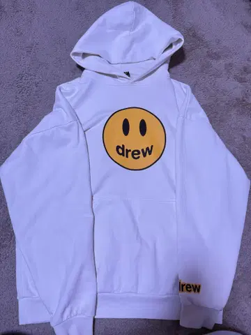 drew house 스마일리 페이스 후드티 S