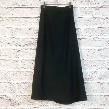 r109 COMME CA ISM 블랙 타이트 스커트 롱 기장