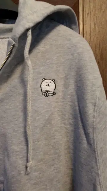 미사용 농담곰 후드티 나가노 치이카와 (먼작귀)