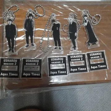 Aqua Timez USNAROU 시즌 2 키링 9종 세트
