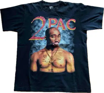 당시의 물건 RAP TEE 2PAC 티셔츠 사이즈 L