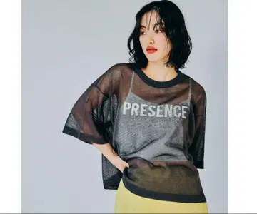 새상품 12게이지 시어 로고 5부 소매 풀오버 LEPSIM 렙심