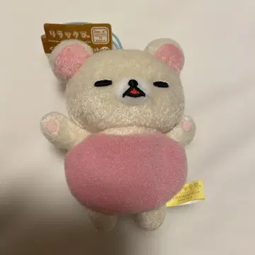 코리락쿠마 봉제 인형 키링 손바닥 사이즈