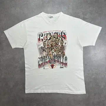 NBA 1991년 시카고 불스 챔피언 티셔츠 XL 사이즈 USA제