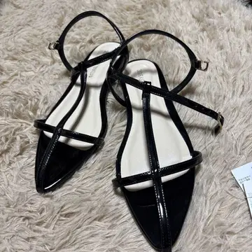 트렌드! 섬세한 스트랩 샌들 S 사이즈