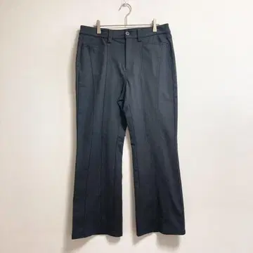 새상품급 웰빙 스트레치 팬츠 스트레이트 그레이 XL 4229