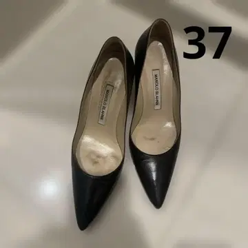 마놀로 블라닉 블랙 펌프스 힐 Varenna