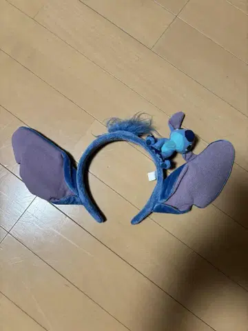 스티치 귀가 달린 머리띠 봉제 인형 포함