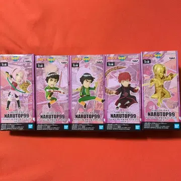 NARUTO 나루토 월드 콜렉터블 피규어 vol.4 5종 세트