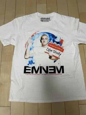 EMINEM 슬림 셰이디 티셔츠 25주년 XL 에미넴