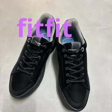 fitfit 발수 핸즈프리 스니커즈 블랙 23.5cm