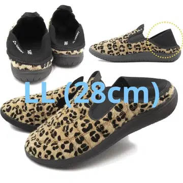 슬립온 GERRY MOC 스니커즈 표범 무늬 레오파드 28.0cm