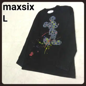 맥스 식스 미키 롱 T L maxsix 디즈니