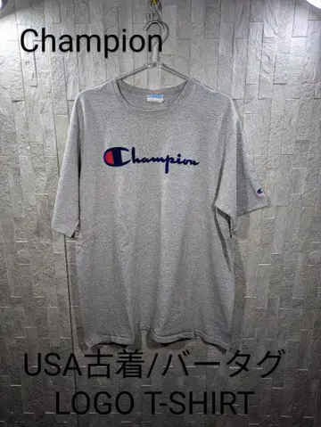 No184/챔피온/해외/구제 의류/로고 티셔츠/USA/2XL