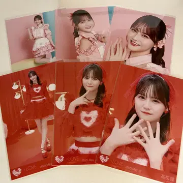 =LOVE 타카마츠 히토미 브로마이드 묶음 판매