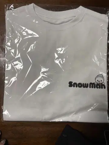 미사용 새상품 Snow Man 티셔츠 로고 Ver.