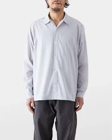 야마토미치 UL 셔츠 Glacier White XL 아틀리에 블루 보틀