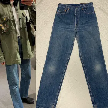 레어 preloved SHINZONE 90s levis501usa제