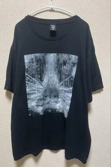 BABYMETAL/RETURNS THRONE/블랙 블랙 티셔츠/2XL