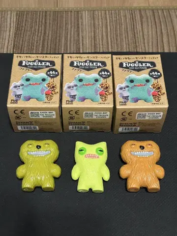 파글러 수집용 피규어 3종 세트