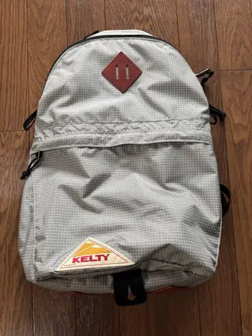 KELTY 그레이 체크 무늬 백팩 백팩