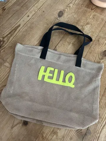LUDLOW 라들로 메쉬 토트 HELLO