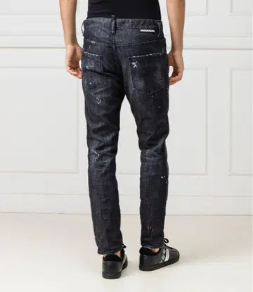 Dsquared2 블랙 데님 팬츠
