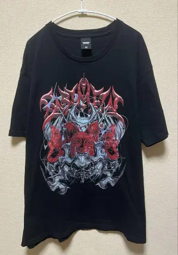 BABYMETAL/METAL BLOODLINE/블랙 블랙 티셔츠/2XL