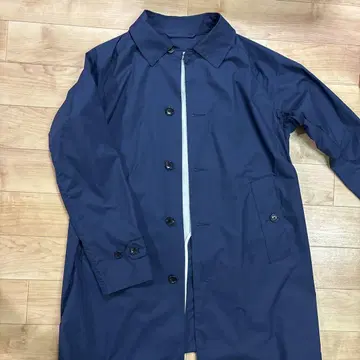 beams 네이비 스텐카라 코트 레인코트 사이즈 S