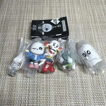 UNDERTAL 집어 연결 마스코트 가챠 5종 카니칸 ver. 세트