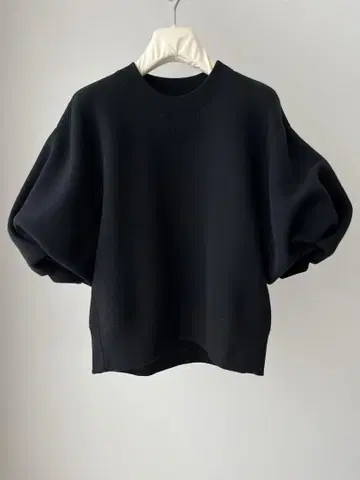 새상품 sacai 사카이 스펀지 맨투맨 풀오버 블랙 2