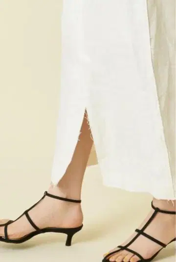 스마트 라인 샌들 스트라이프 힐 odette e odile