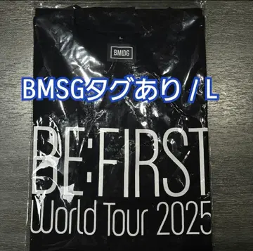 BE:FIRST 월드 투어 티셔츠 BMSG 택 포함 L 미개봉 새상품