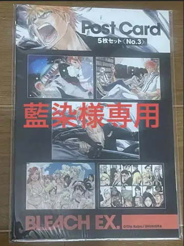 BLEACH 엽서 No.3 5장 세트