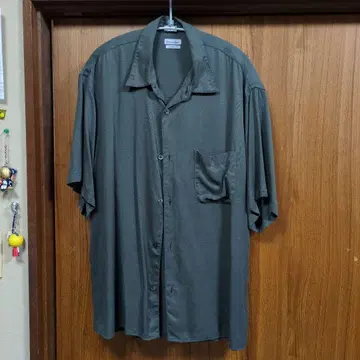 새상품급 스티븐 앨런 크로스 트윌 레귤러 카라 S/S 셔츠 M