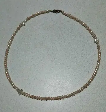 담수 펄 목걸이 심플 44.5cm