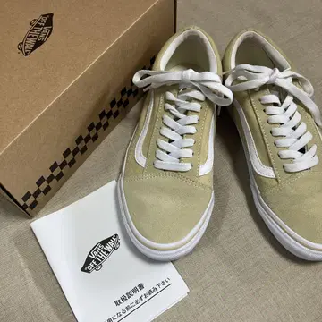 VANZ 올드스쿨 24.5 베이지