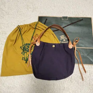 일비종떼 토트백 네이비
