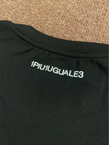우노피우노우과레토레 1PIU1UGUALE3 롱T