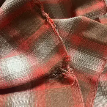 릴리 브라운 체크 레이스 스커트